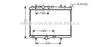AVA QUALITY COOLING PEA2255 Radiator, engine cooling