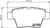 HELLA PAGID 8DB355011-821 (8DB355011821) Brake Pad Set, disc brake