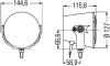 HELLA 1F0010186-201 (1F0010186201) Spotlight
