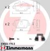 ZIMMERMANN 23623.170.3 (236231703) Brake Pad Set, disc brake