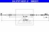 ATE 24.3727-0231.2 (24372702312) Cable, parking brake