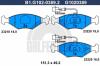 GALFER B1.G102-0389.2 (B1G10203892) Brake Pad Set, disc brake