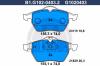 GALFER B1.G102-0403.2 (B1G10204032) Brake Pad Set, disc brake