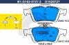 GALFER B1.G102-0727.2 (B1G10207272) Brake Pad Set, disc brake