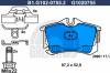 GALFER B1.G102-0755.2 (B1G10207552) Brake Pad Set, disc brake