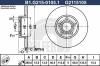 GALFER B1.G215-0105.1 (B1G21501051) Brake Disc