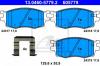 ATE 13.0460-5779.2 (13046057792) Brake Pad Set, disc brake