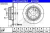 ATE 24.0110-0118.1 (24011001181) Brake Disc
