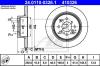 ATE 24.0110-0326.1 (24011003261) Brake Disc