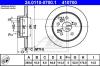 ATE 24.0110-0700.1 (24011007001) Brake Disc