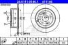 ATE 24.0111-0146.1 (24011101461) Brake Disc