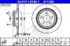 ATE 24.0111-0165.1 (24011101651) Brake Disc