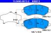 ATE 13.0460-8013.2 (13046080132) Brake Pad Set, disc brake