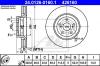 ATE 24.0126-0160.1 (24012601601) Brake Disc