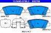 ATE 13.0460-5786.2 (13046057862) Brake Pad Set, disc brake