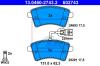 ATE 13.0460-2743.2 (13046027432) Brake Pad Set, disc brake