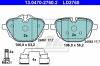 ATE 13.0470-2760.2 (13047027602) Brake Pad Set, disc brake