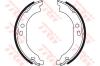 TRW GS8744 Brake Shoe Set, parking brake