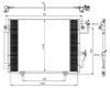 NRF 350049 Condenser, air conditioning