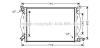 AVA QUALITY COOLING AIA2206 Radiator, engine cooling