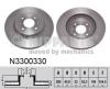 NIPPARTS N3300330 Brake Disc