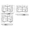 NIPPARTS N3601109 Brake Pad Set, disc brake