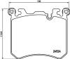 TEXTAR 2452401 Brake Pad Set, disc brake