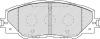 FERODO FDB4136 Brake Pad Set, disc brake