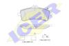 ICER 182218 Brake Pad Set, disc brake