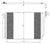 NRF 35406 Condenser, air conditioning