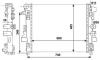 NRF 53801 Radiator, engine cooling