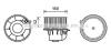 AVA QUALITY COOLING FD8499 Electric Motor, interior blower
