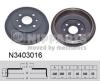 NIPPARTS N3403016 Brake Drum
