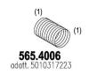 ASSO 565.4006 (5654006) Flex Hose, exhaust system