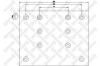 STELLOX 85-01014-SX (8501014SX) Brake Lining Kit, drum brake