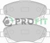 PROFIT 50001648 Brake Pad Set, disc brake