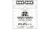 AJUSA 52166800 Gasket Set, cylinder head