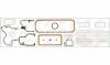 AJUSA 54010900 Gasket Set, crank case