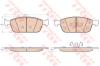 TRW GDB2009 Brake Pad Set, disc brake