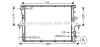 AVA QUALITY COOLING VWA2198 Radiator, engine cooling