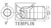 ST-TEMPLIN 04.060.6006.610 (040606006610) Boot, air suspension