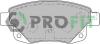 PROFIT 5000-1930 (50001930) Brake Pad Set, disc brake