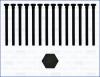 AJUSA 81004400 Bolt Kit, cylinder head
