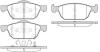 REMSA 1552.02 (155202) Brake Pad Set, disc brake