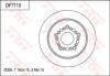 TRW DF7119 Brake Disc