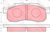 TRW GDB7089 Brake Pad Set, disc brake