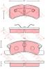 TRW GDB7114 Brake Pad Set, disc brake