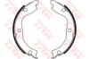 TRW GS8710 Brake Shoe Set, parking brake