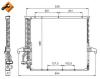 NRF 35006 Condenser, air conditioning