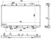 NRF 53971 Radiator, engine cooling